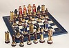 The White Tower Hand Decorated Theme Chess Set